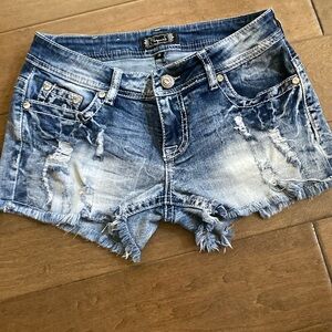 Shyanne distressed cut off shorts